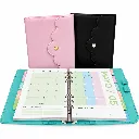 Set de planificadores pastel con calendario de mayo.webp