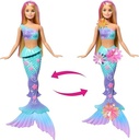 🔴MUÑECA BARBIE SIRENA MAGICA DE FLORES
