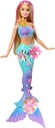 🔴MUÑECA BARBIE SIRENA MAGICA DE FLORES