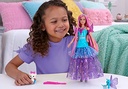 Barbie a Touch of Magic Malibu Doll with Fairytale Outfit and Two Pets HLC32