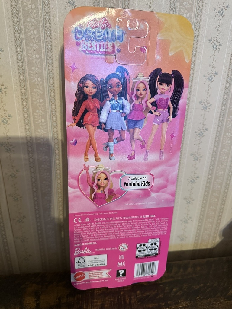 Barbie Dream Besties Daisy Jean Youtube Doll Pink Bikini Music Festival NIB!