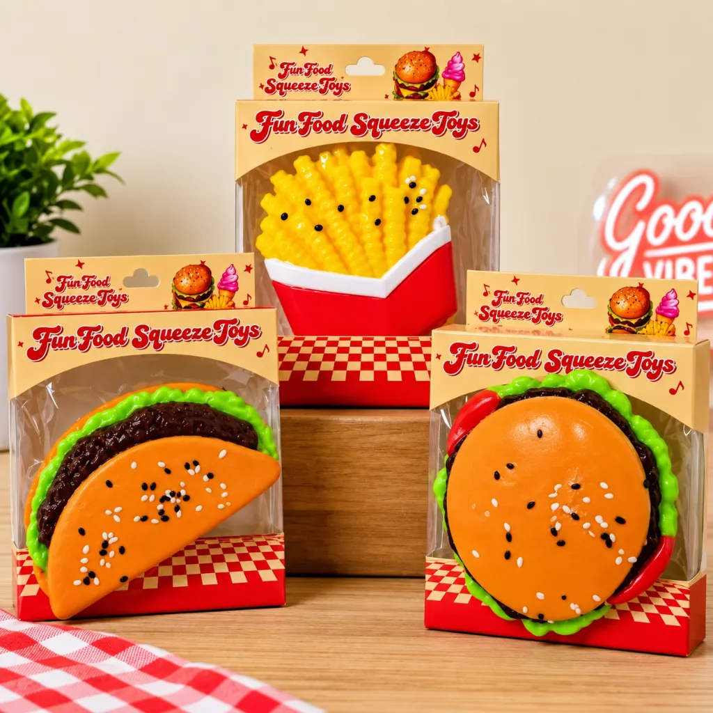 Set de juguetes squishy Fun Food.webp