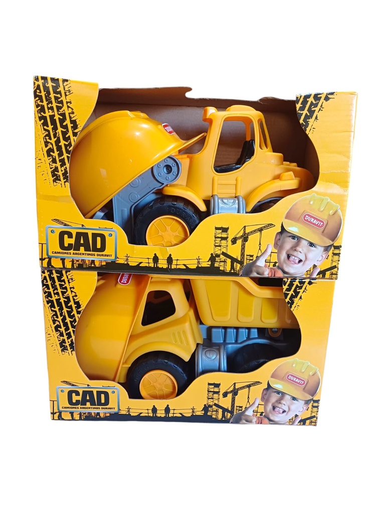 CAMION VOLCADOR/EXCAVADORA+CASCO DURAVIT GRANDE (EXCAVADORA)