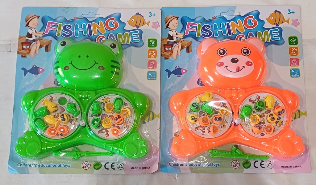 JUEGO DE PESCA FISHING GAME OSITO/SAPO