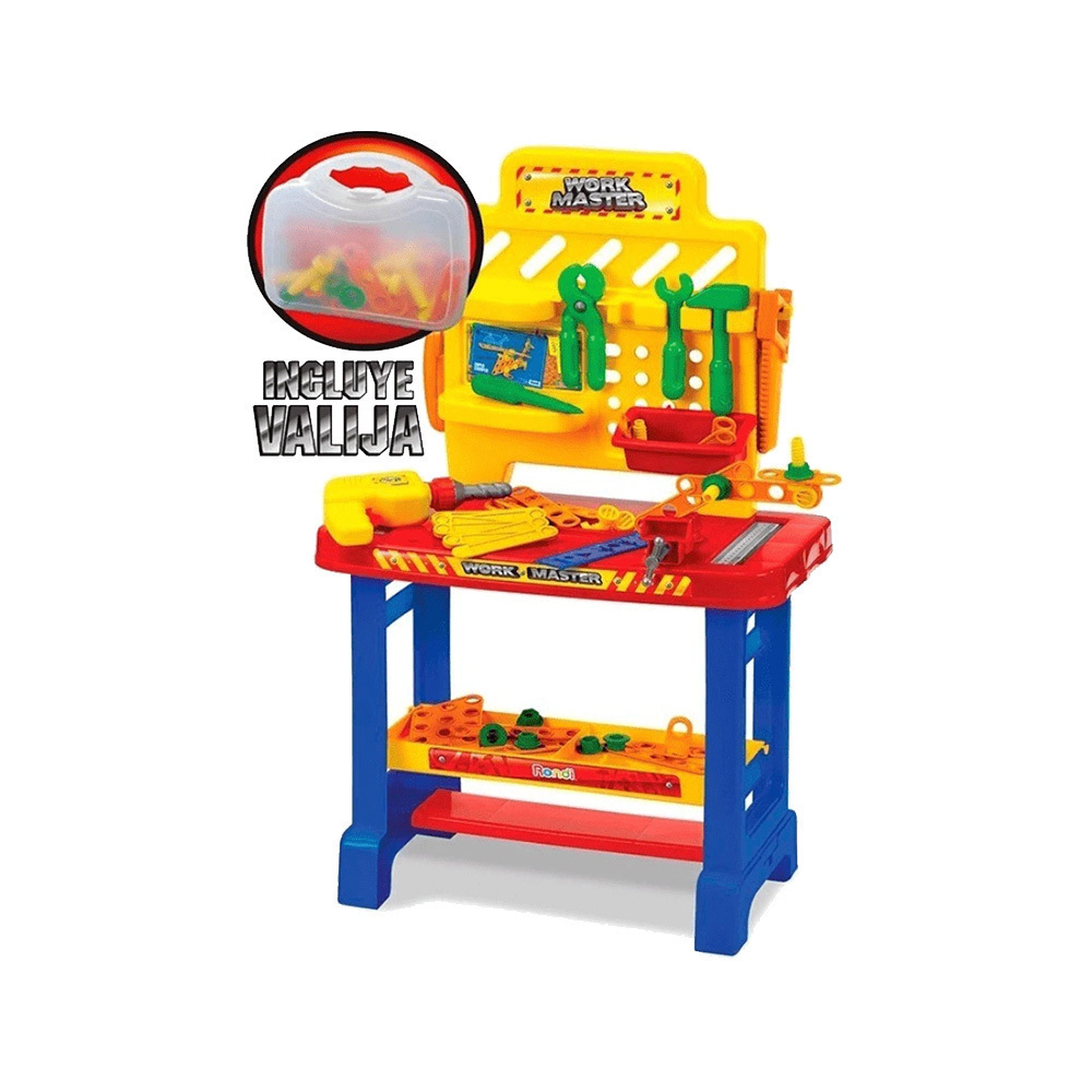 TALLER WORK MASTER INCLUYE 55PZ RONDI