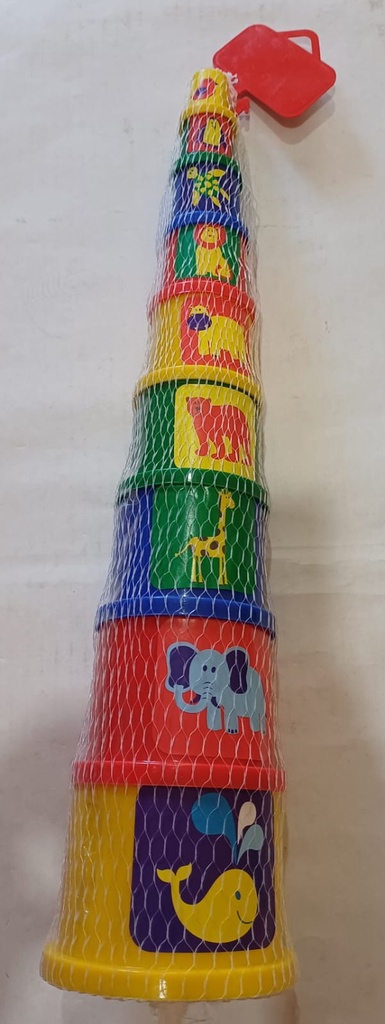 TORRE PIRAMIDE DIDACTICA APILABLE ANIMALES