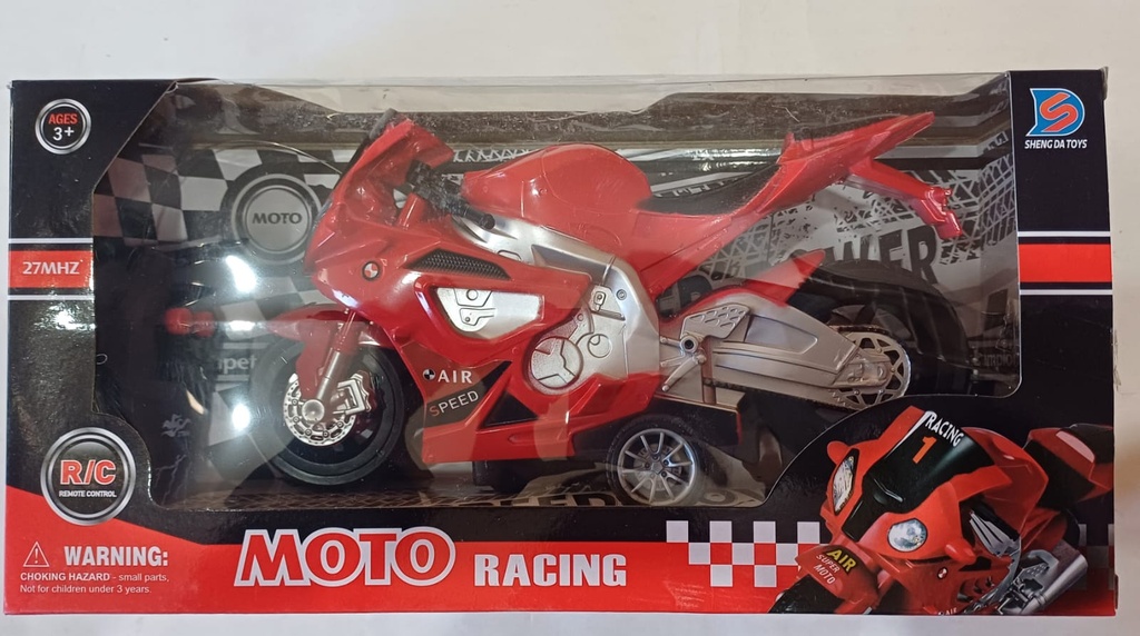 MOTO RACING A CONTROL REMOTO EN CAJA