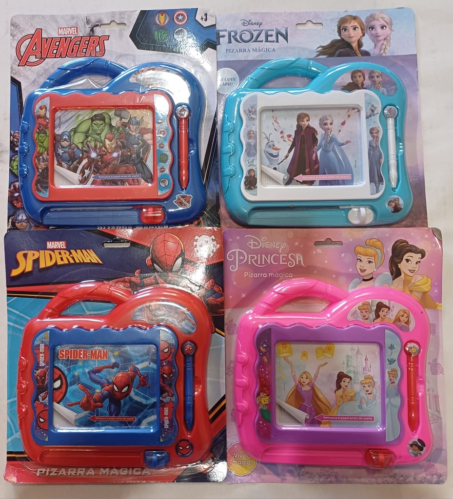 PIZARRA MAGICA PERSONAJES EN BLISTER (Frozen)