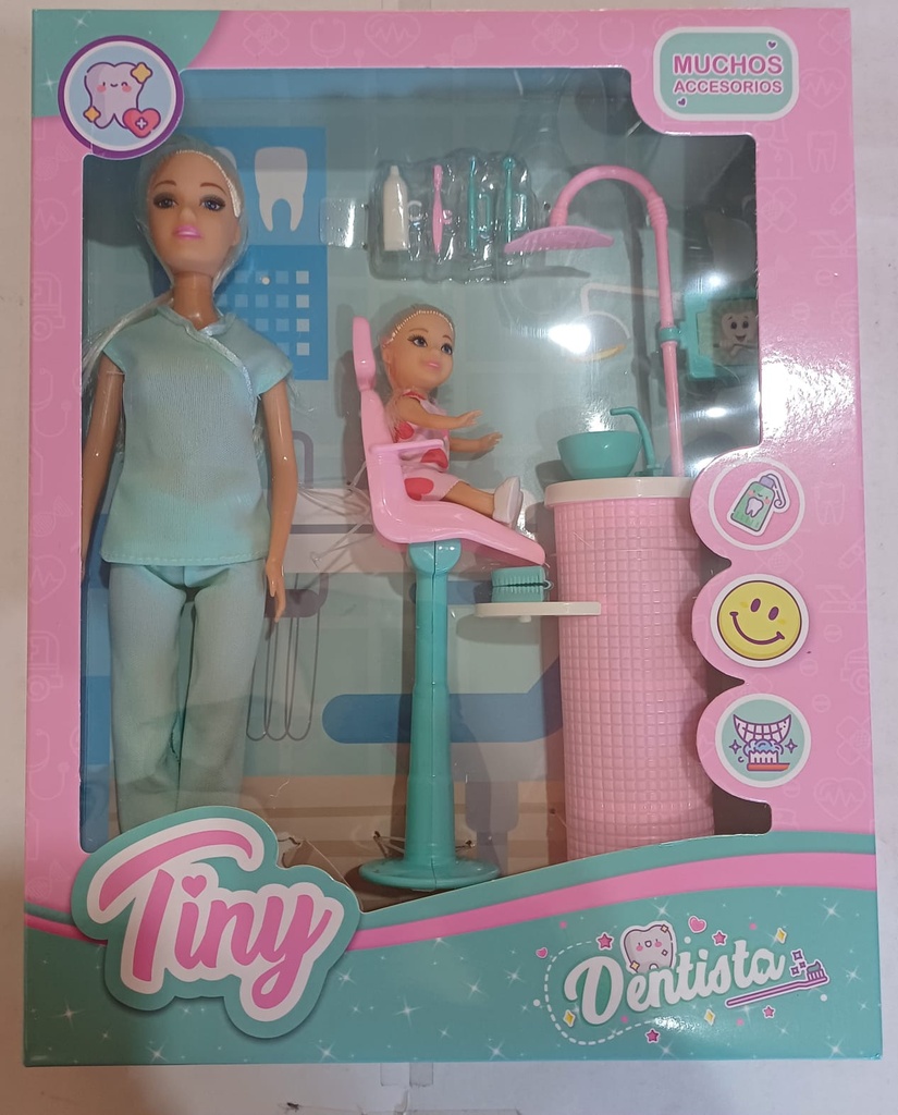 MUÑECA TINY DENTISTA