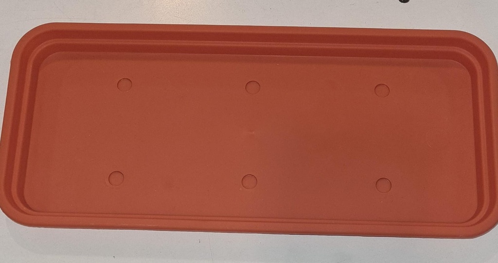 Plato Maceta Babilonia 35cm (Teja)