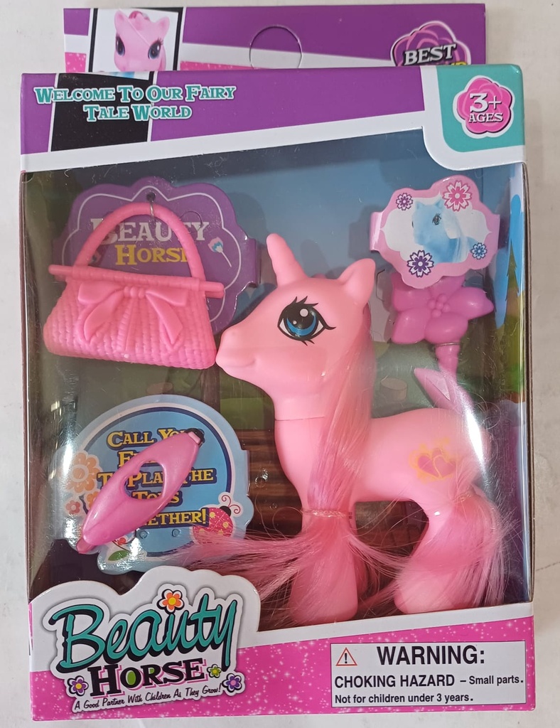 PONY CON ACCESORIOS EN CAJA