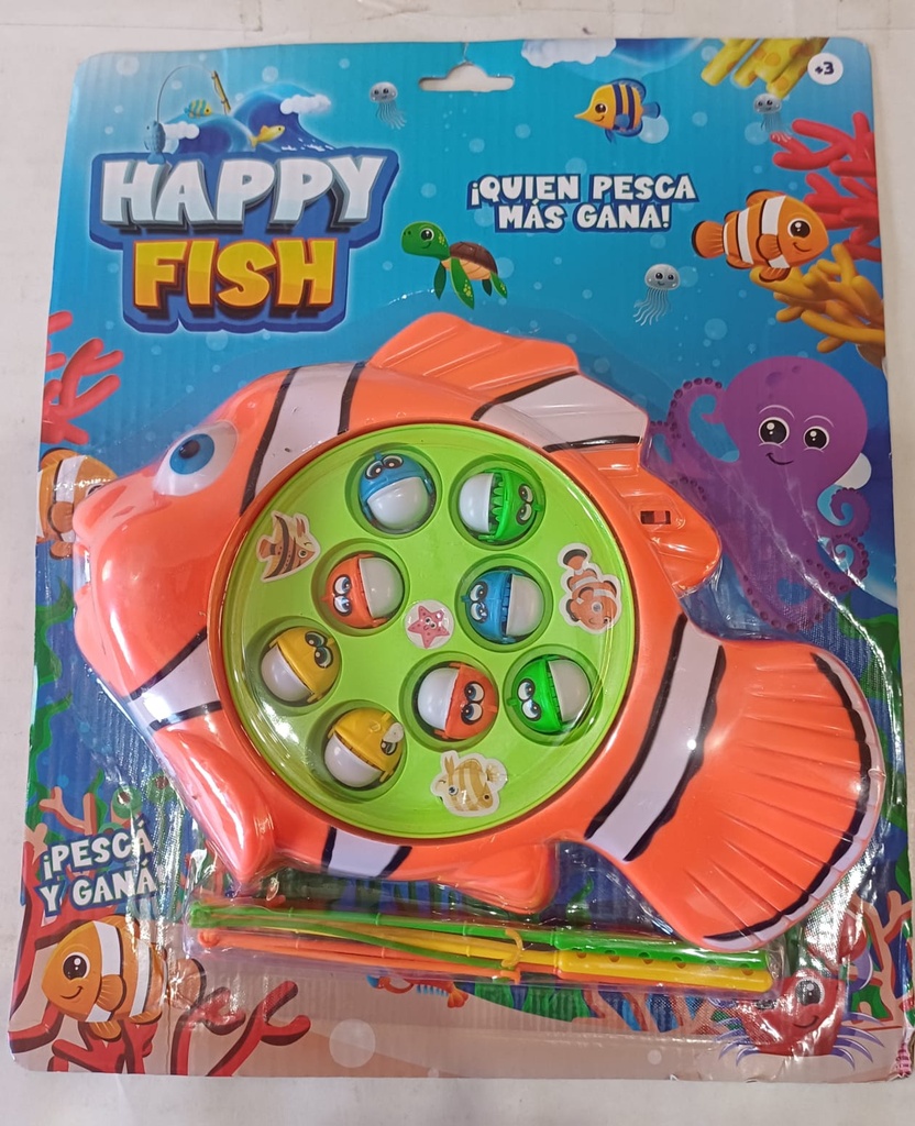 JUEGO DE PESCA HAPPY FISH