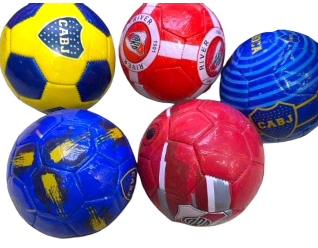 PELOTA FUTBOL CHICA RIVER/BOCA/SUPER HEROES