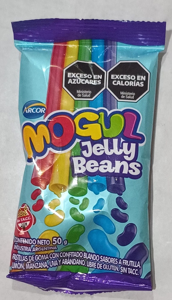 CARAMELO GOMA MOGUL JELLY BEANS X50GR