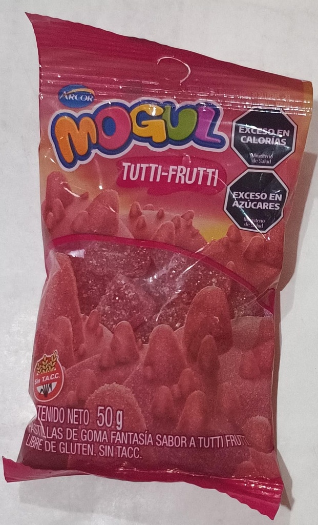 CARAMELO GOMA MOGUL TUTTI FRUTI X50GR