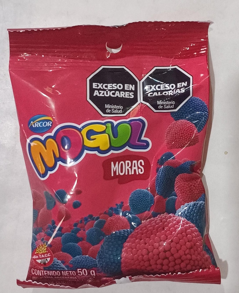CARAMELO GOMA MOGUL MORA X50GR