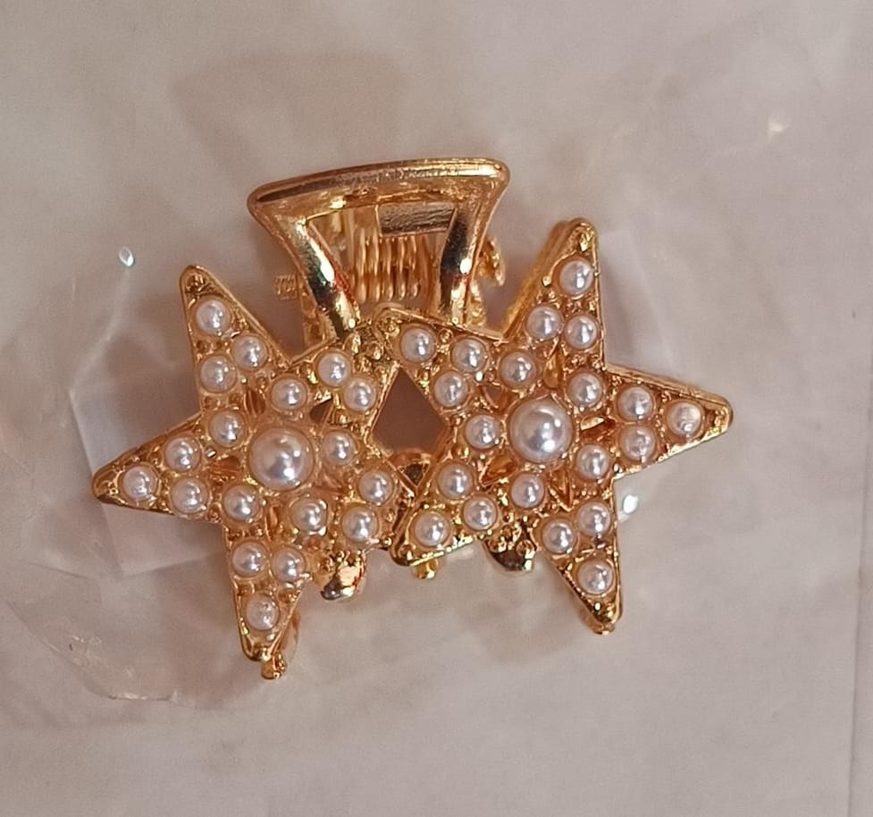 BROCHE METAL CHICO PERLA XUNIDAD