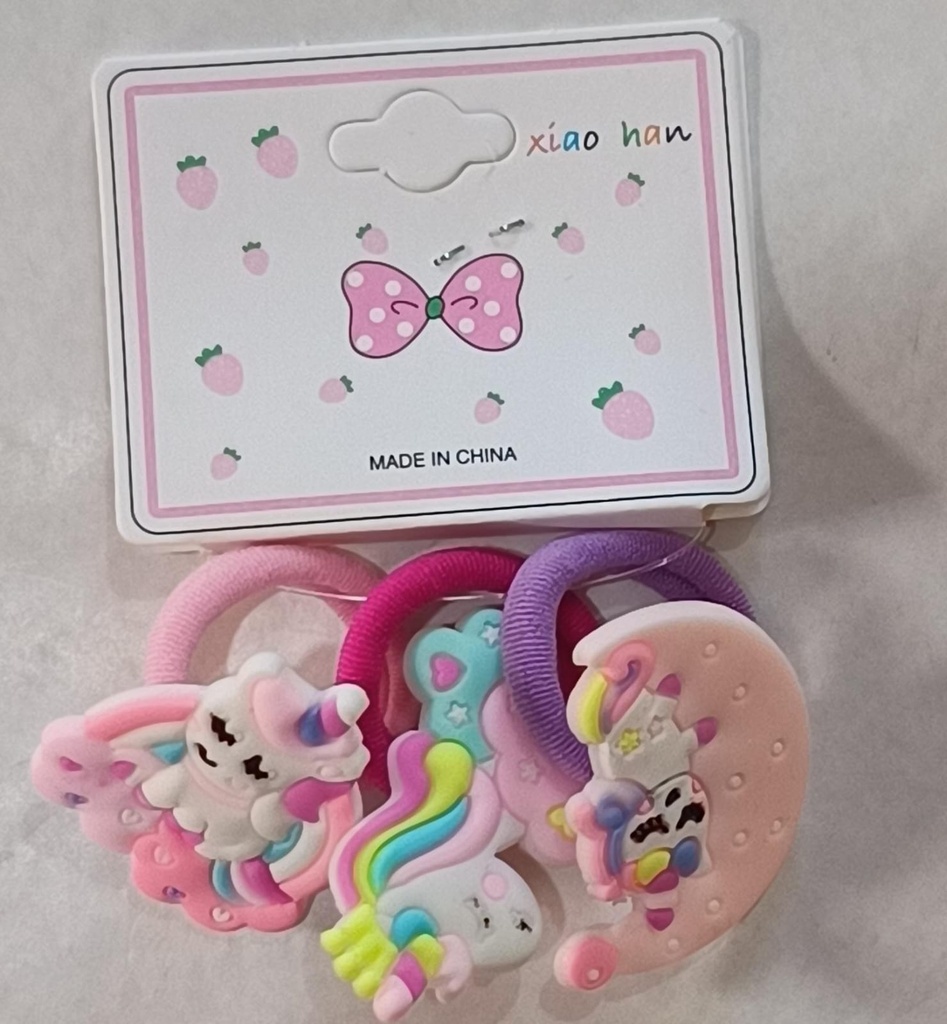 SET COLITA UNICORNIO X3