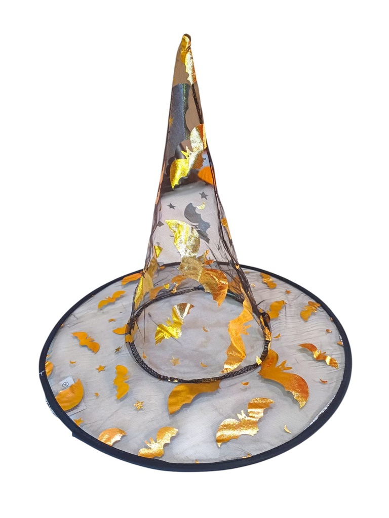Sombrero disfraz bruja (Trasparente)