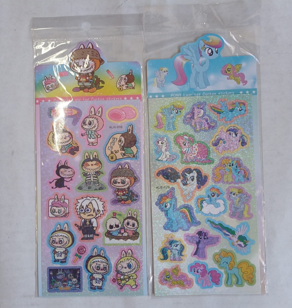 STICKERS TORNASOLADOS PERSONAJES (1)