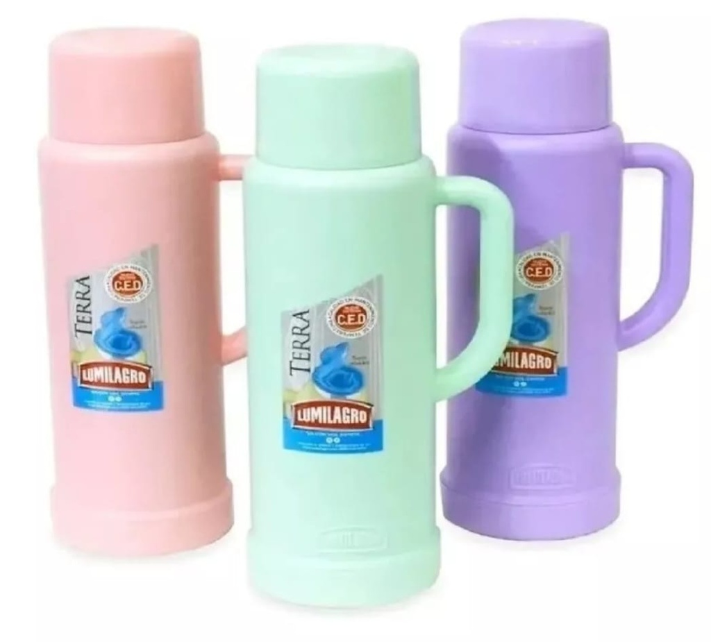 Termo Lumilagro Terra Pastel 0.65L 3/4