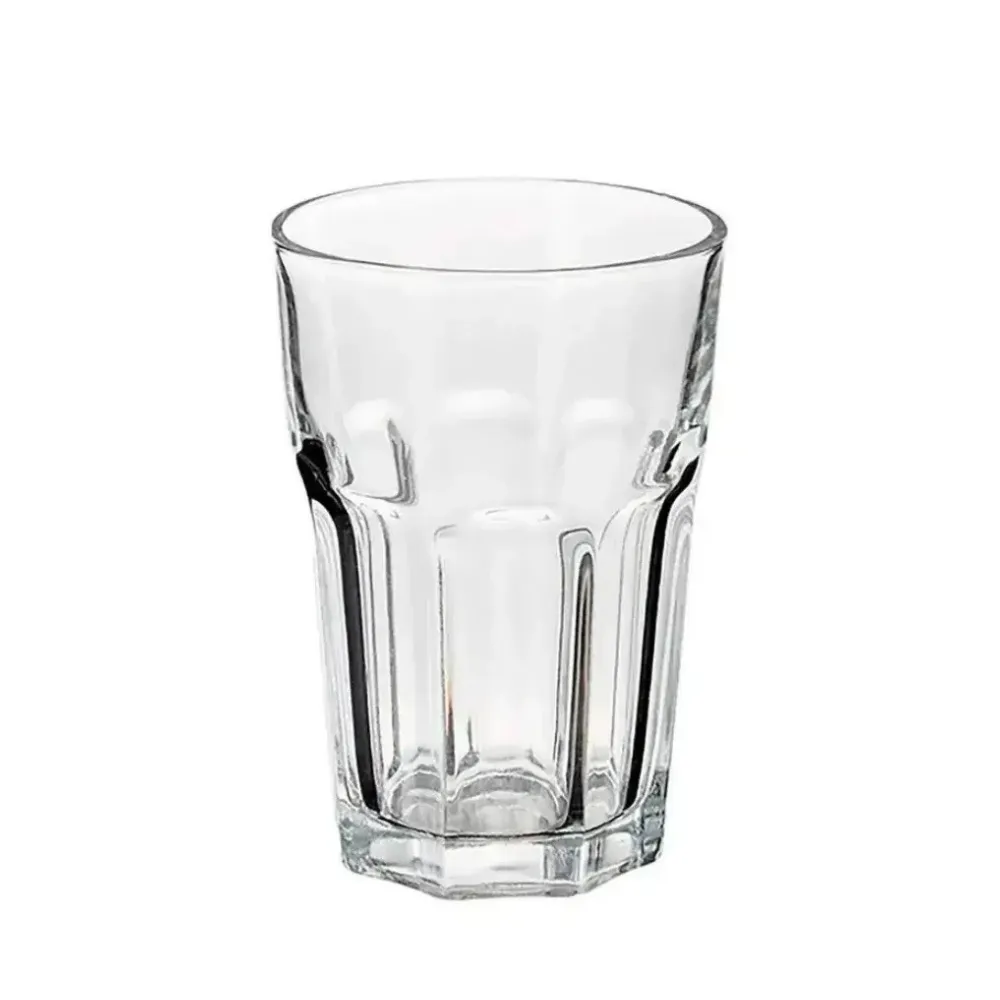 [ART395] Vaso trago largo facetado 330ml Durax