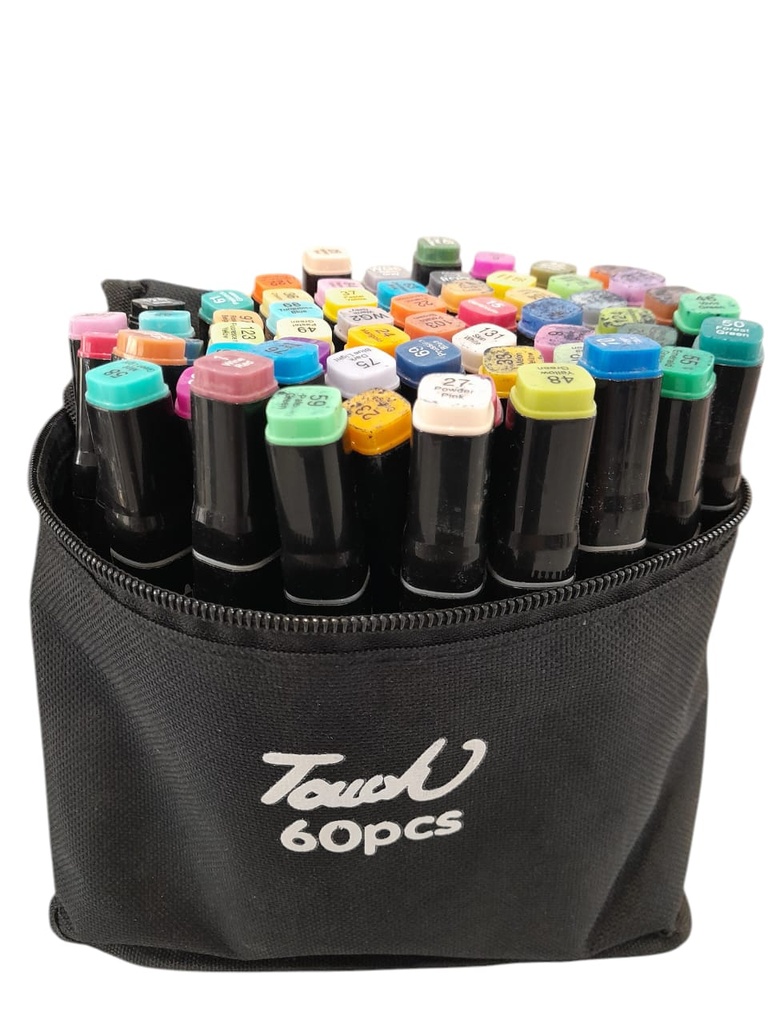 [ART2861] 🔵MARCADORES DOBLE PUNTA 60 PCS