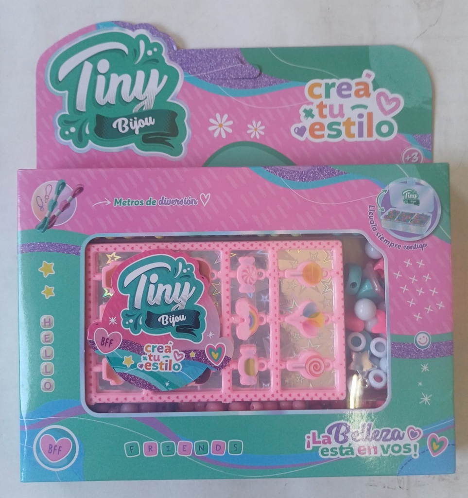 SET DE BIJOUTERIE C/CAJA PARA GUARDAR TINY