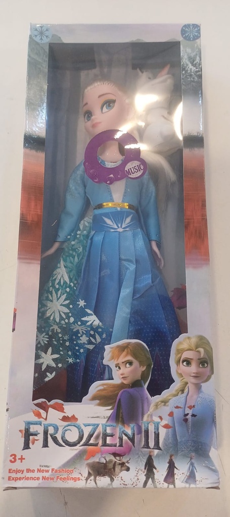 [ART2898] MUÑECA FROZEN X1 C/MUSICA