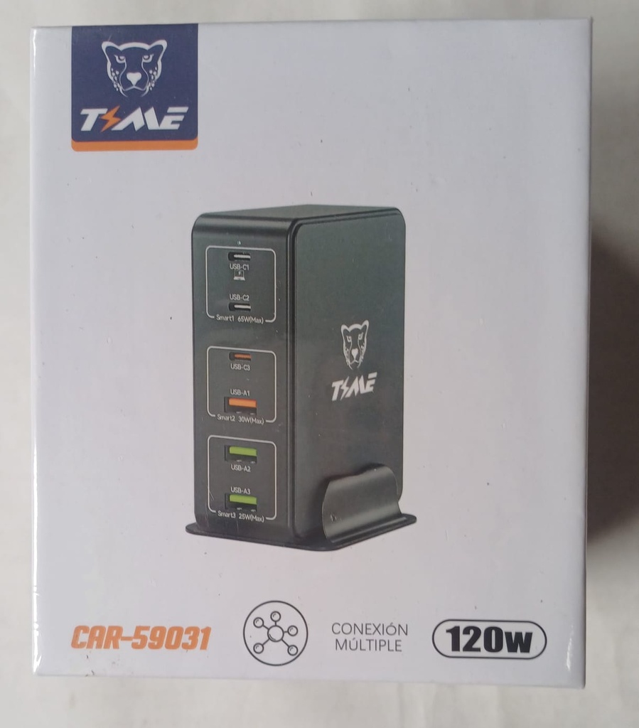ESTACION DE CARGA ALTA POTENCIA 120W TIME