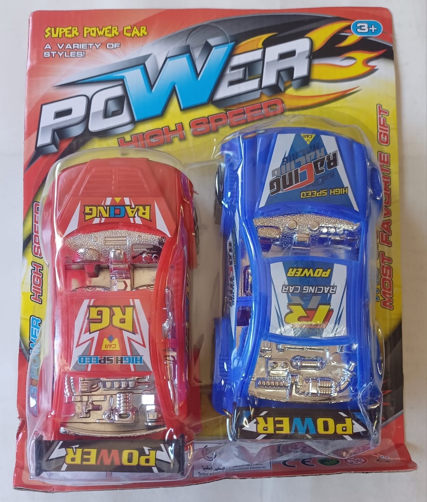 Autos a fricción x2