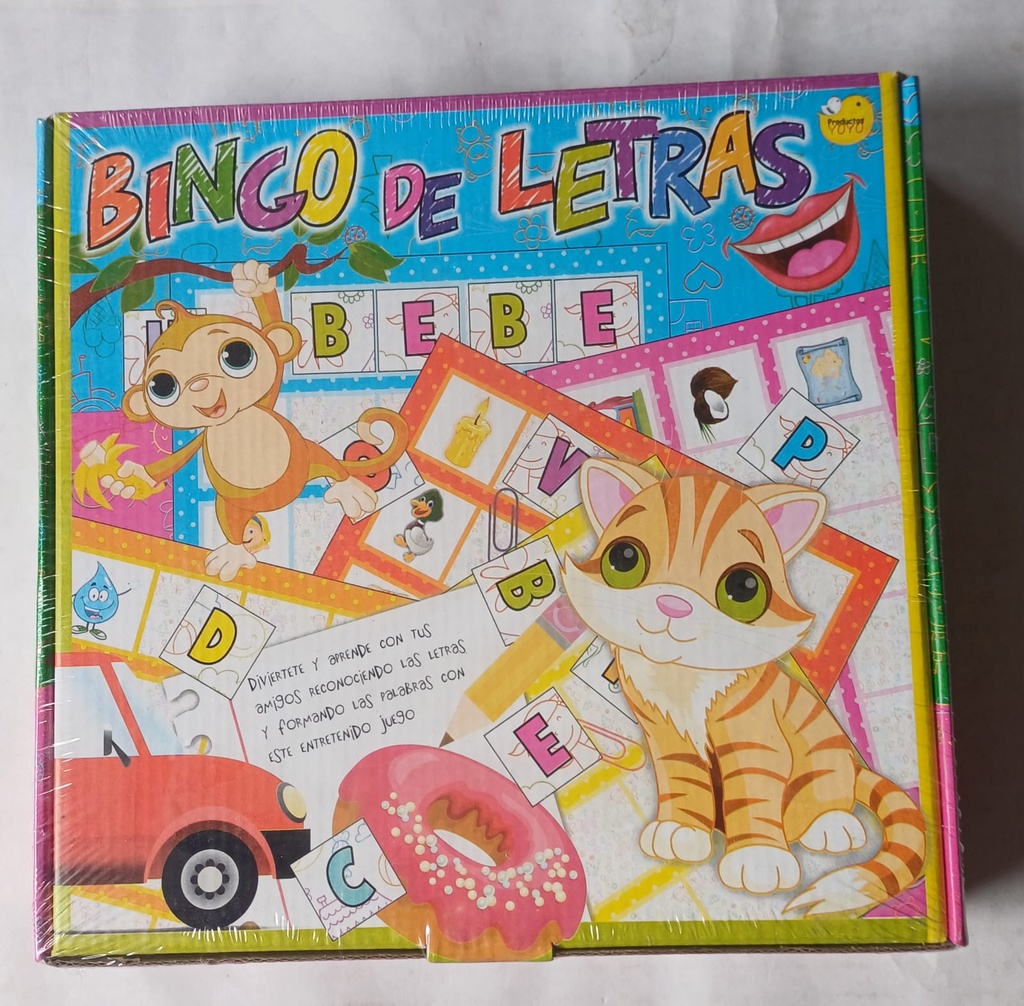 JUEGO BINGO DE LETRAS