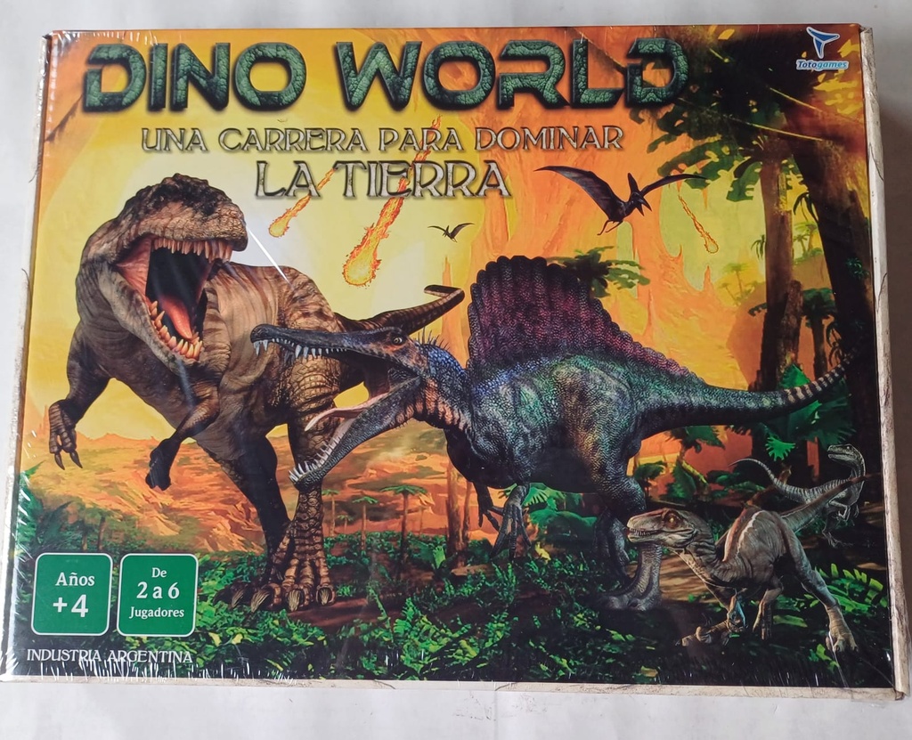 JUEGO DINO WORLD UNA CARRERA P/DOMINAR LA TIERRA