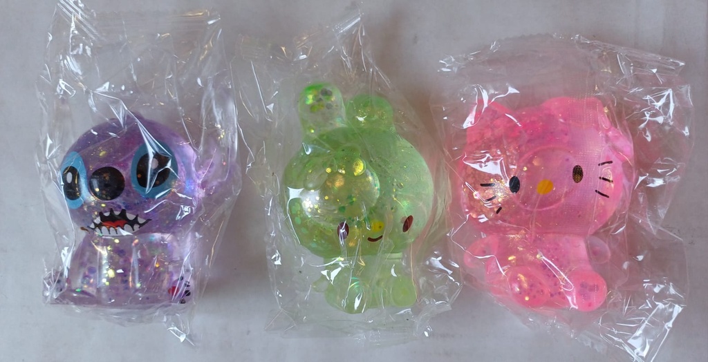 [ART2980] SQUISHY TRANSPARENTE KITTY/KUROMI/STICH (STICH)