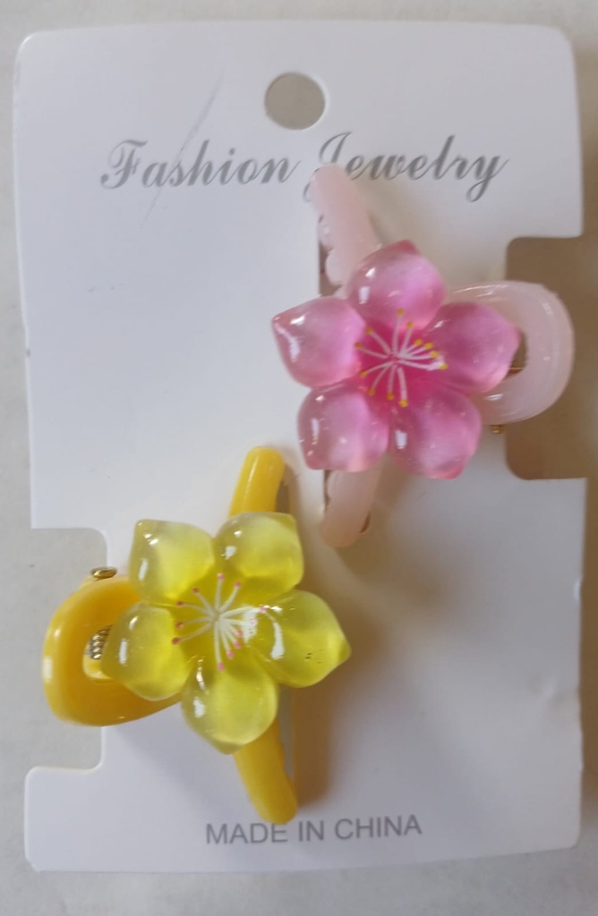 BROCHES X2 C/FLOR