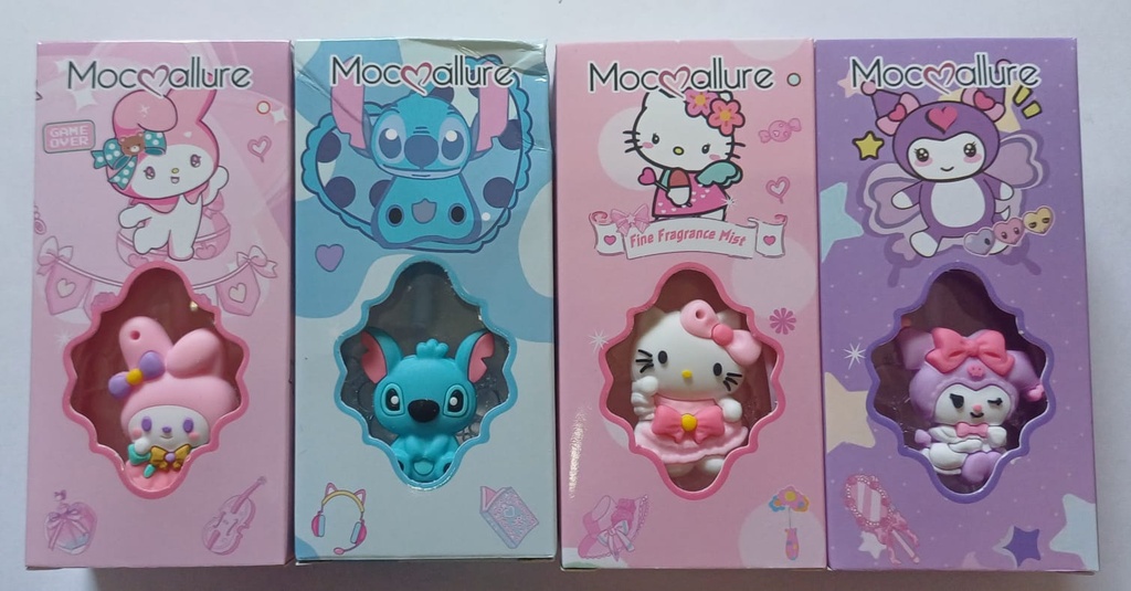 🔵MINI FRAGANCIA PERSONAJES (Stitch)