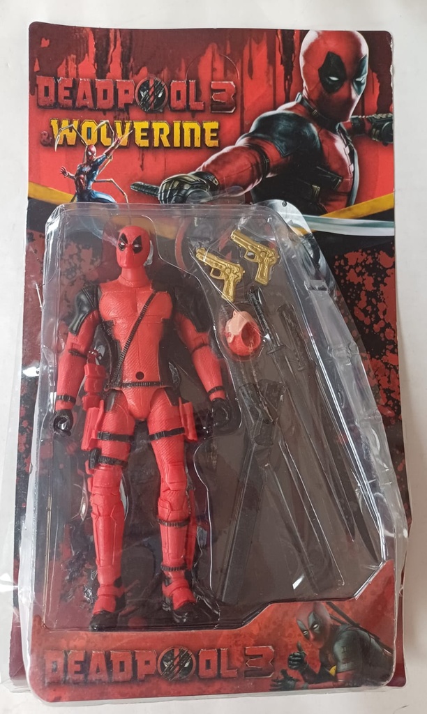 MUÑECO DEADPOOL & WOLVERINE X1