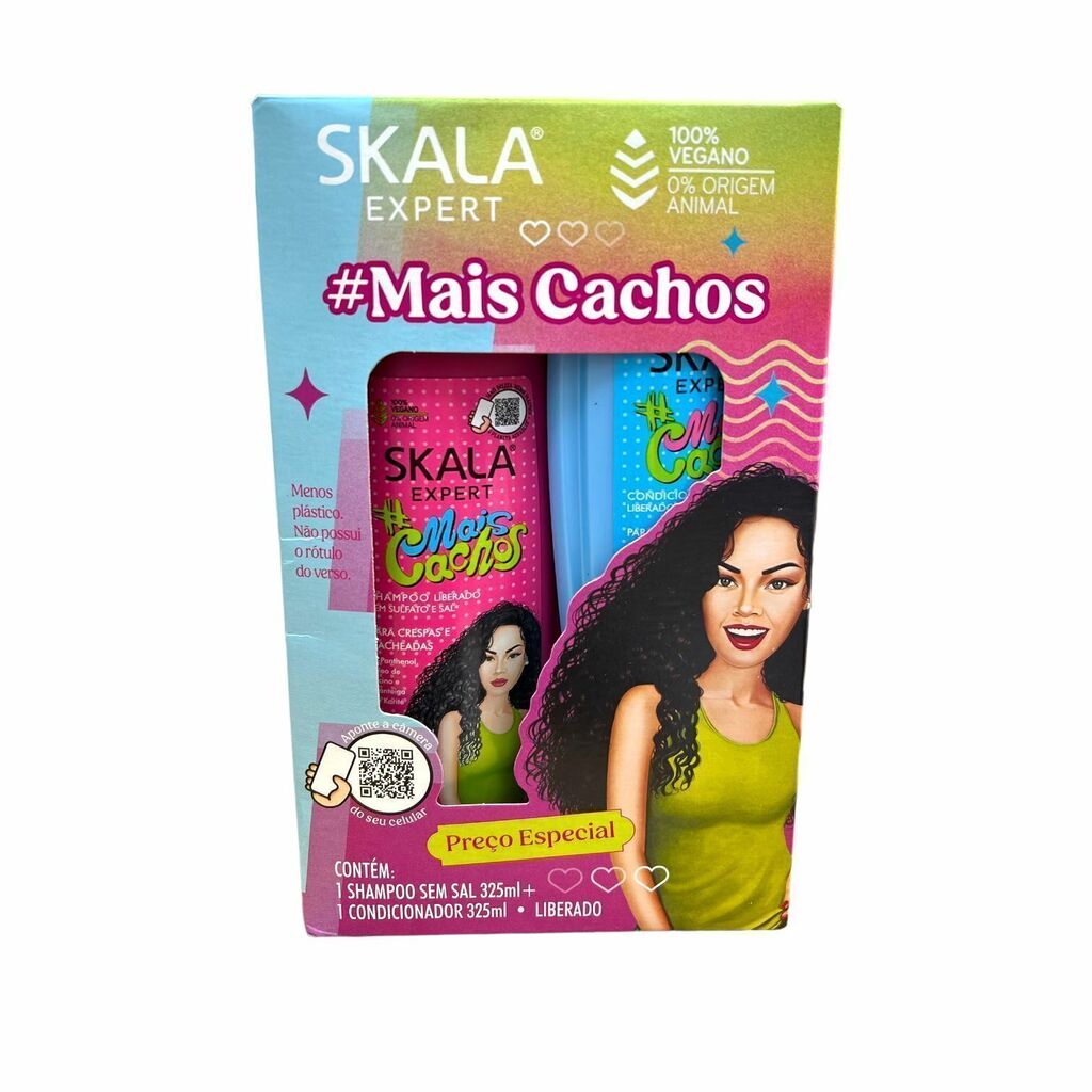 🔵SKALA ESTUCHE SHAMPOO + ACOND. X325 ML