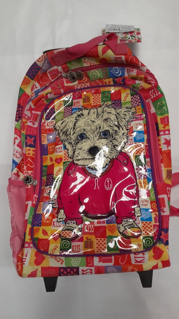 Mochila Carro Imagen Perro Love