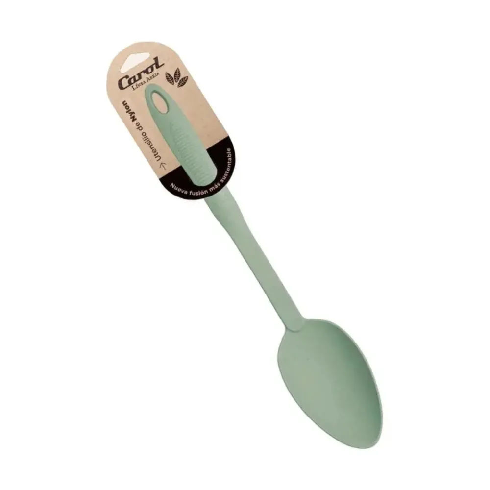 Cuchara para guiso nylon Carol Línea Areia (Verde)