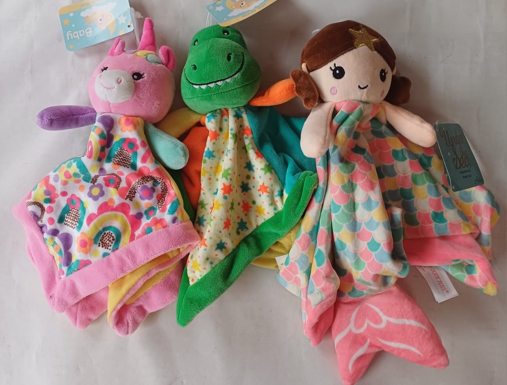 PELUCHE C/MANTITA DE APEGO