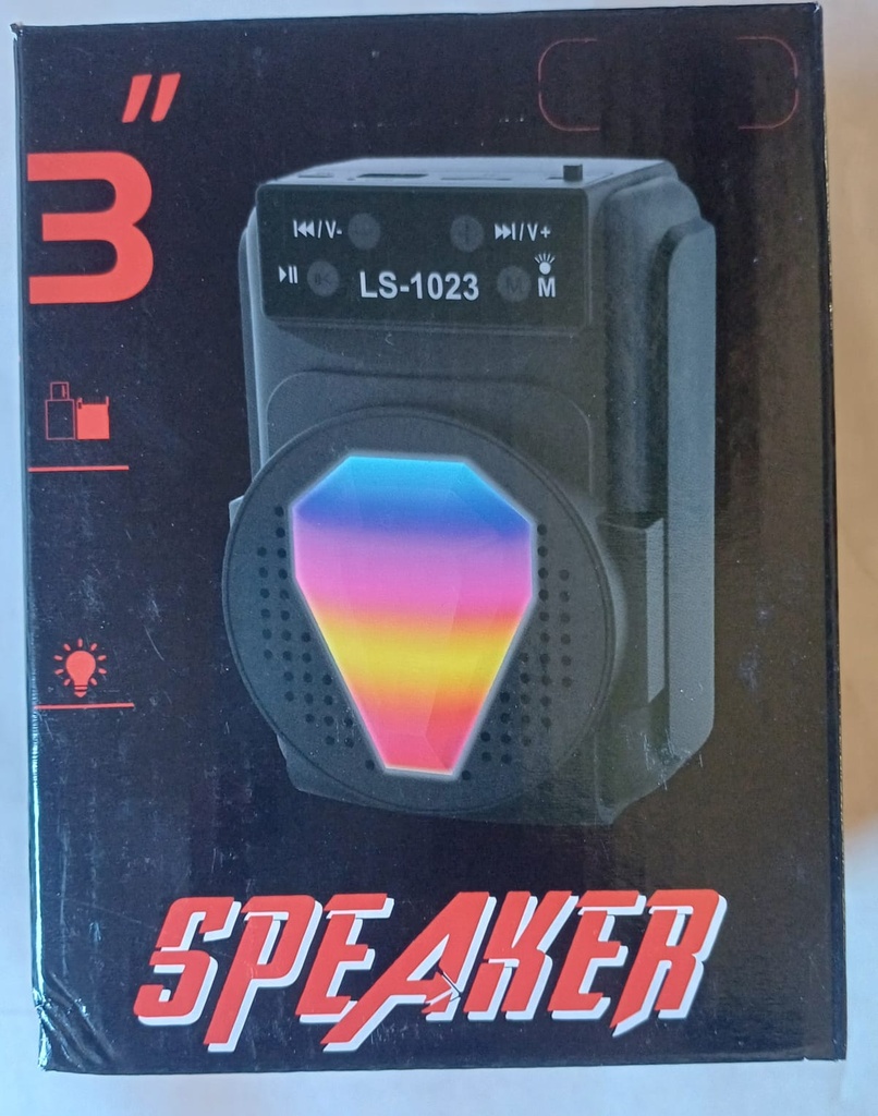 [ART3300] PARLANTE BLUETOOHT 3 PULGADAS LS1026