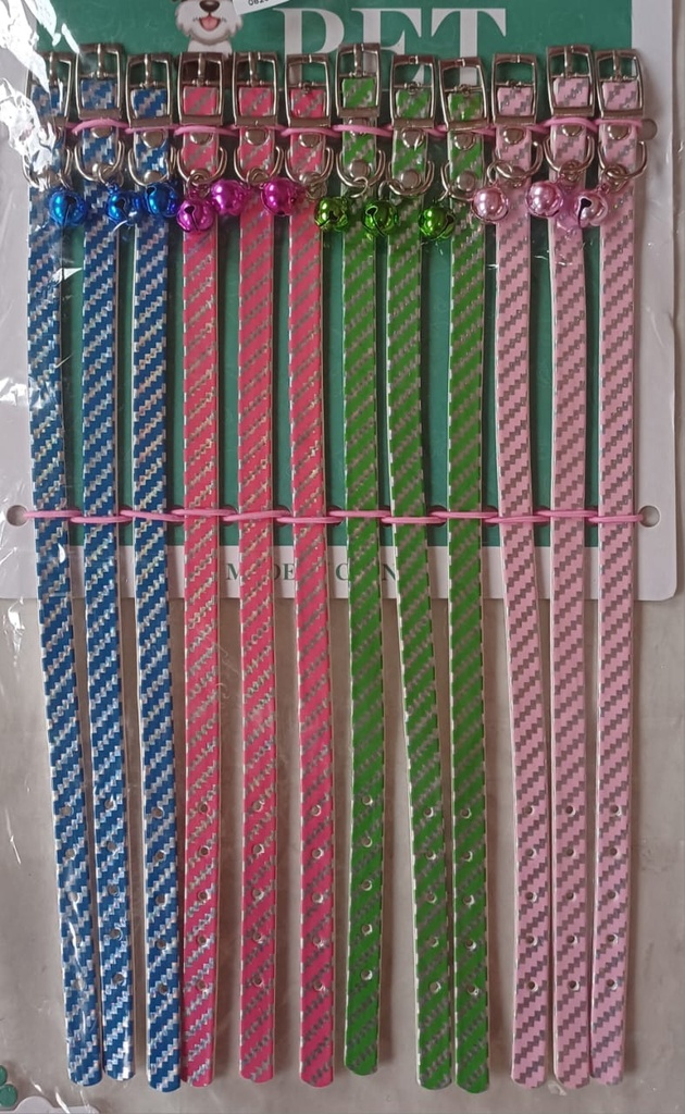 Collar rayado x1