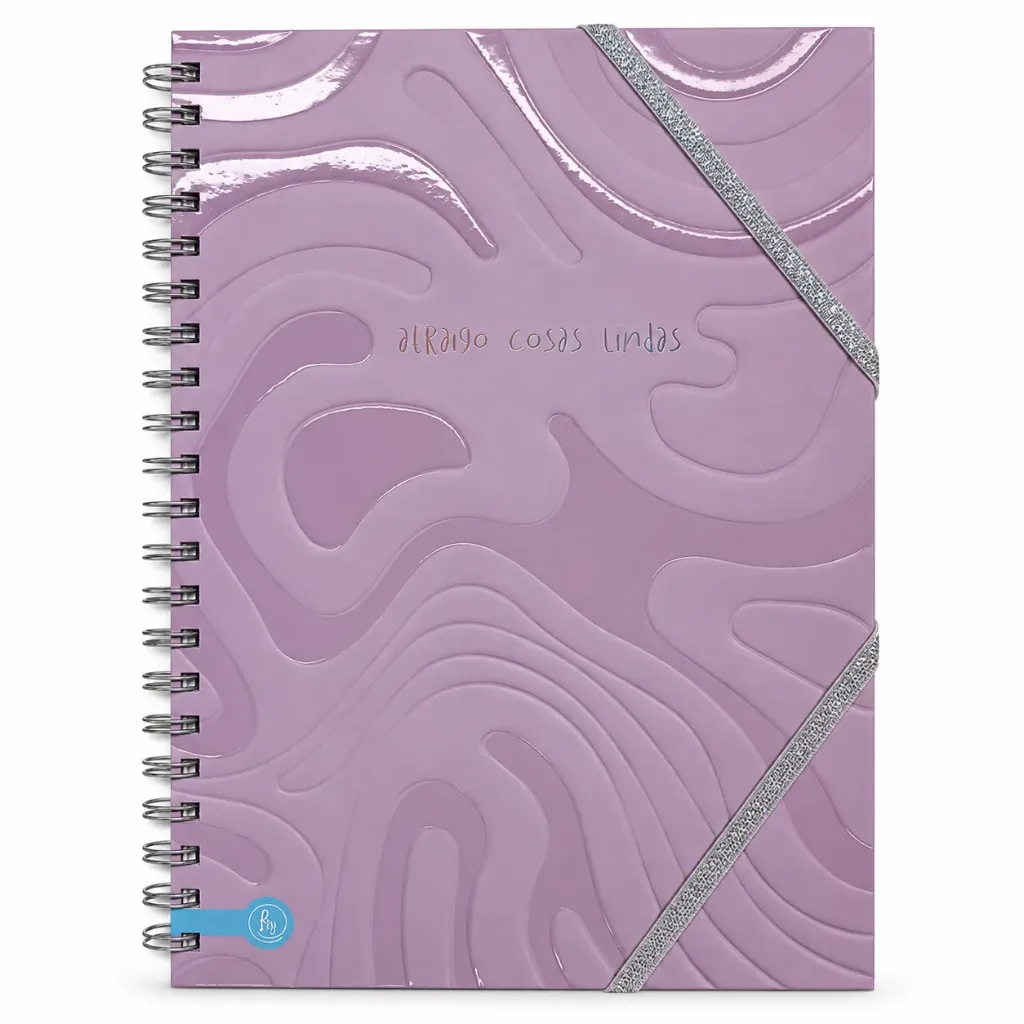 🔵Cuaderno A4  línea motivación 20x28cm Reysa