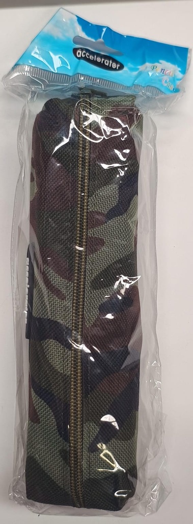 🔵Cartuchera Accelorator Camuflada 20x5cm