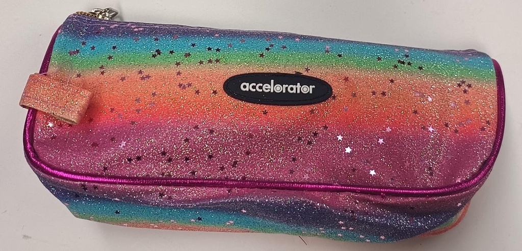 Cartuchera Estrellitas Glitter Accelorator