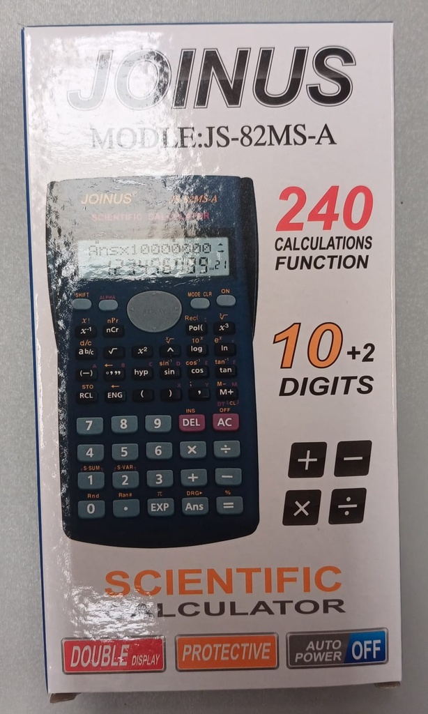 🔵CALCULADORA CIENTIFICA 12 DIGITOS