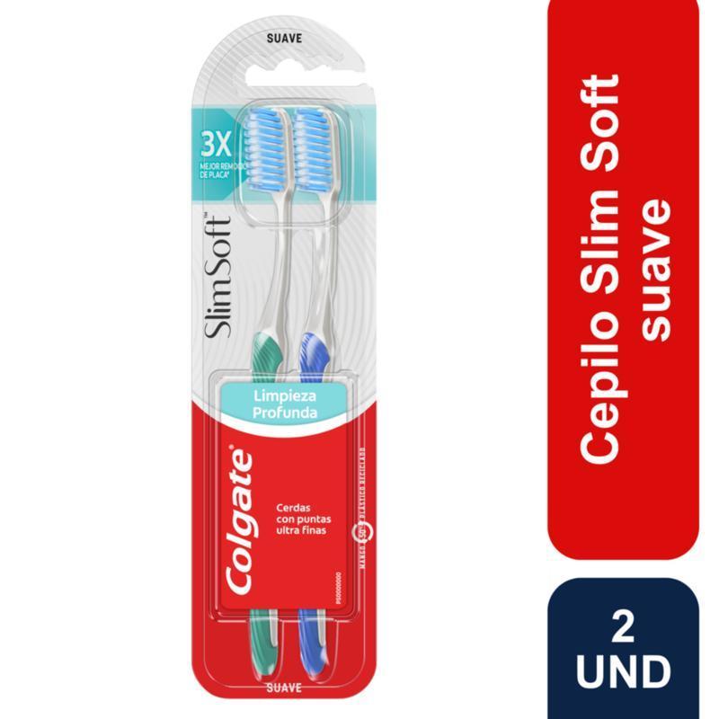 CEPILLO DENTAL COLGATE SLIM SOFT X2