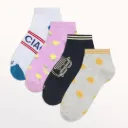Medias soquete woman estampadas Floyd