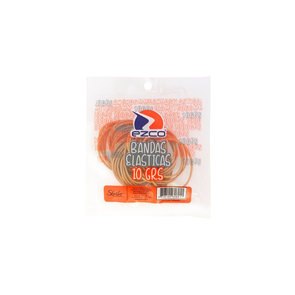 Banda Elastica Ezco x10grs